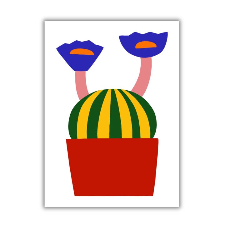 Plante grasse #6 - impression fine art 18x13 cm pour la vente par Colorobe