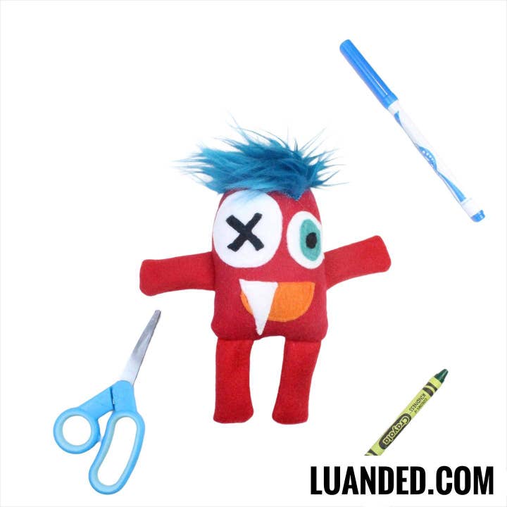 Lu & Ed - Vendita all'ingrosso Peluche - Bambini e neonati - Pacchetto Small Monster
