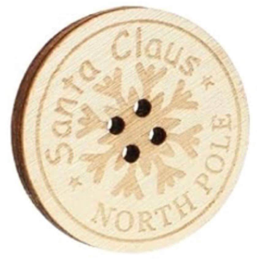 Broken Record Boutique - Wholesale Christmas Decoration - Santa's Lost Button Christmas Kit for Kids Holiday Tradition1