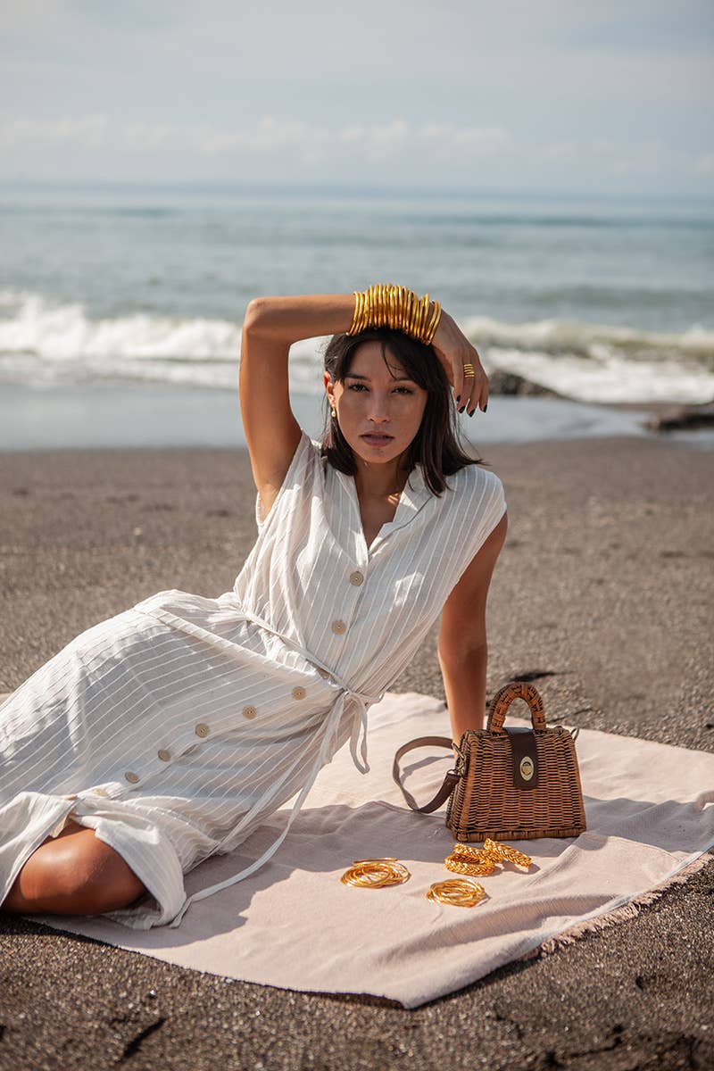 SHANSHAN – Engroshandel Armbånd – Kumali armbånd med mantra i guld7