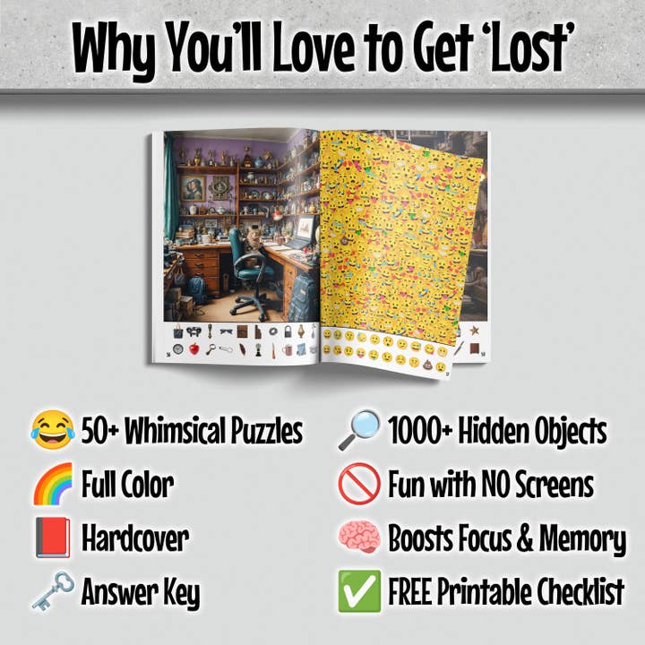 Puzzle Books Co - Wholesale Coloring & Activity Book - Adult - Lost And Found: Hidden Object Book for Adults4