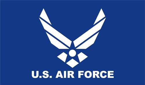 Worldwide Flags Ltd – Großhandel Flagge – Logo der US-Luftwaffe 5'x3'0