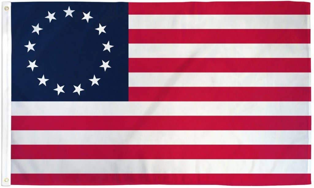 Flags Importer - Wholesale Flag - Betsy Ross Flag 3x5ft Poly1