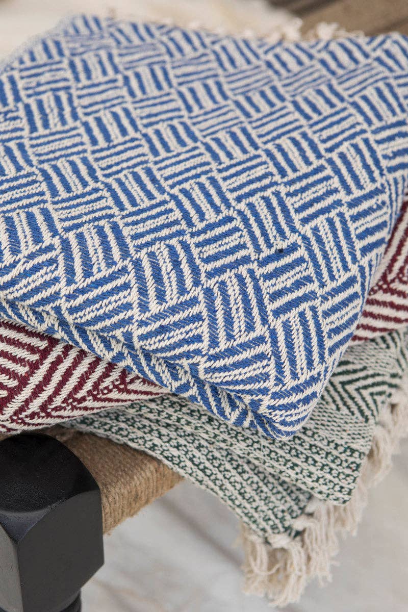 Kapda Casa - Wholesale Throw Blanket - Manta Imperial | Azul | 130x150 cm3