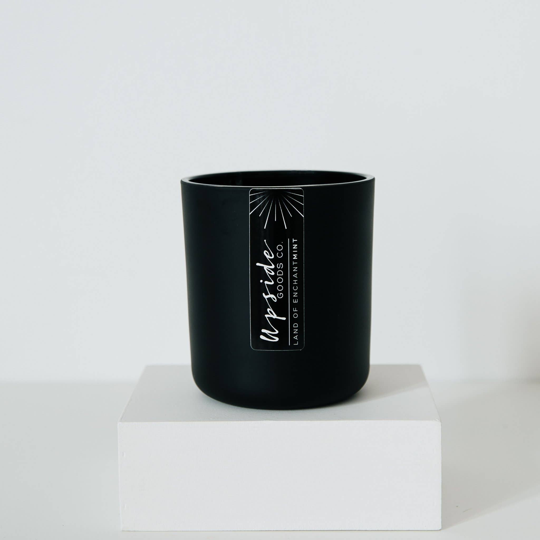 Upside Goods Co - Vente Bougie en bocal - Bougie à la menthe poivrée et à l'eucalyptus | Land of Enchantmint1