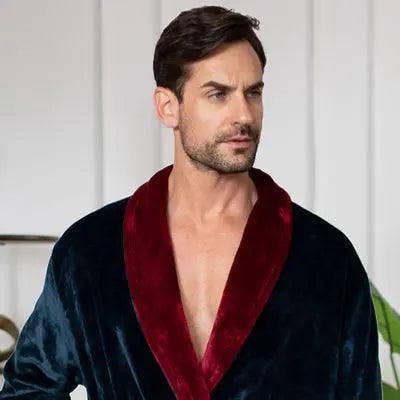 Lotus Linen - Wholesale Robe - Men's - Cozy Mens Plush Robes – Built for Comfort, Designed to Last40