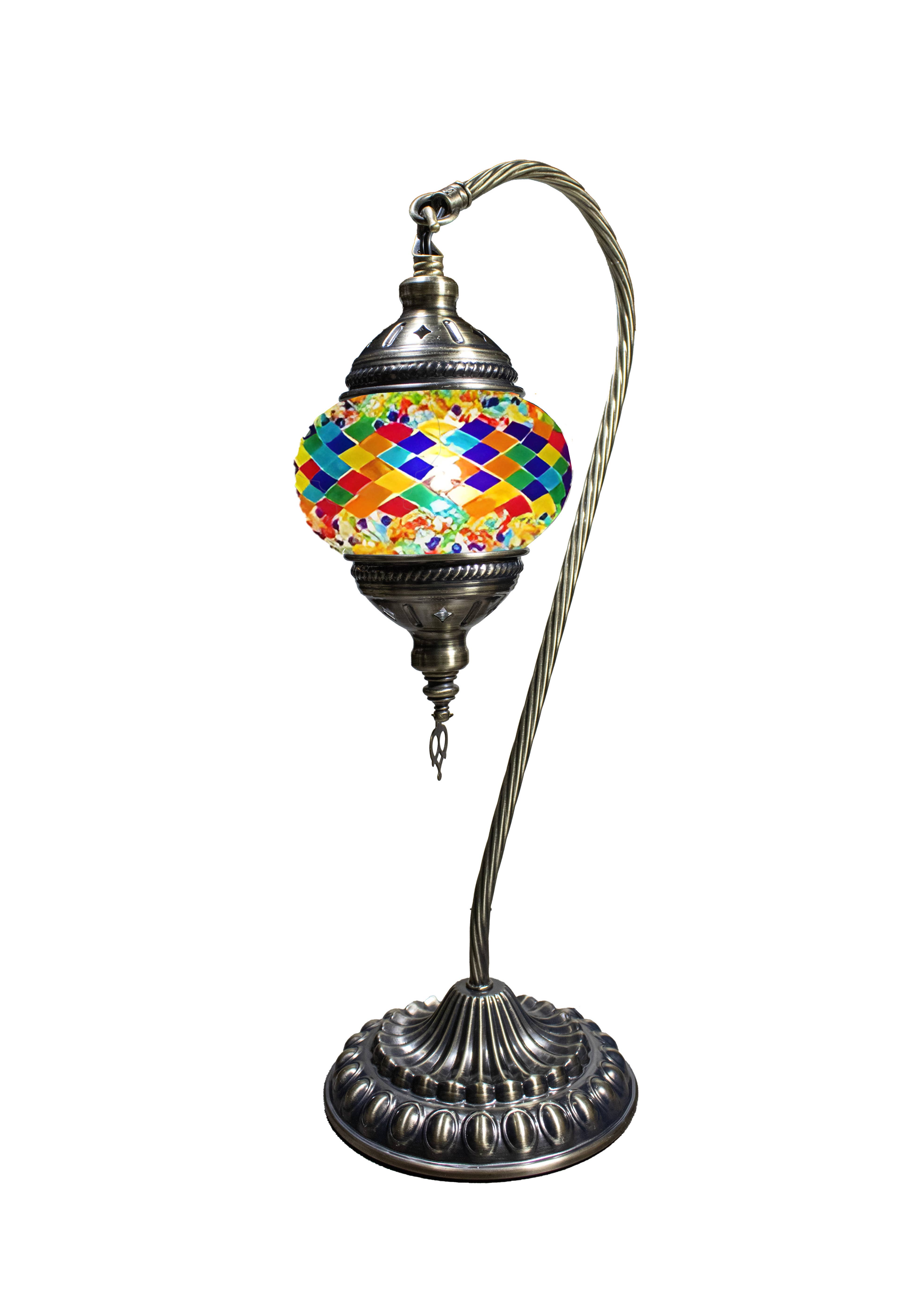 Gypsy Soul - Wholesale DIY Craft Kit - DIY Turkish Mosaic Swan Neck Lamp Home Kit - 6 Assorted Kit9