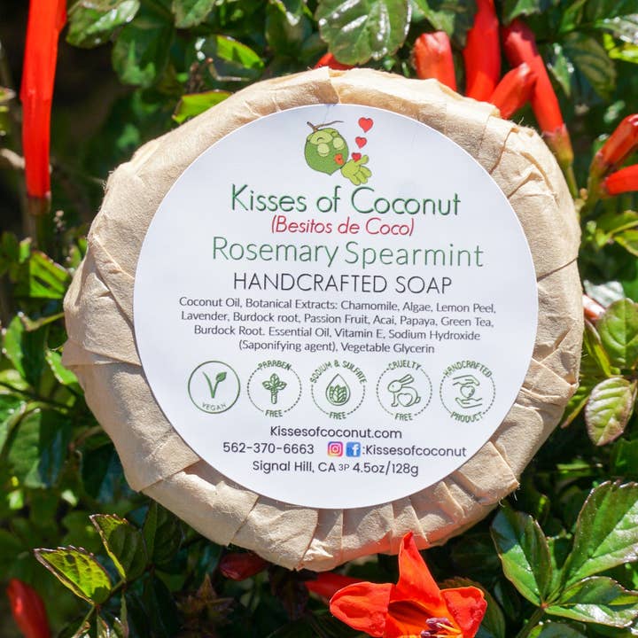 Sabonete de Hortelã de Alecrim por atacado de Kisses of Coconut