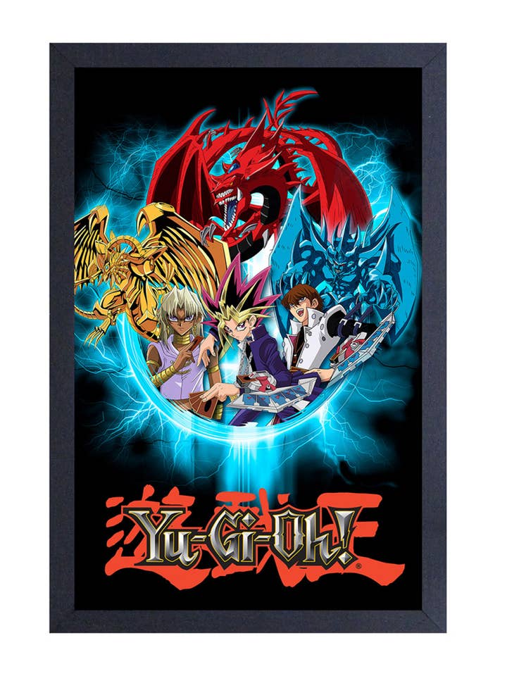 Yu-Gi-Oh S2 Group Framed Print for wholesale by Pyramid America