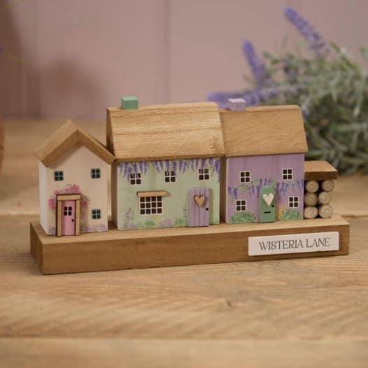 Wisteria Lane Triple Wood House Block for wholesale by Langs
