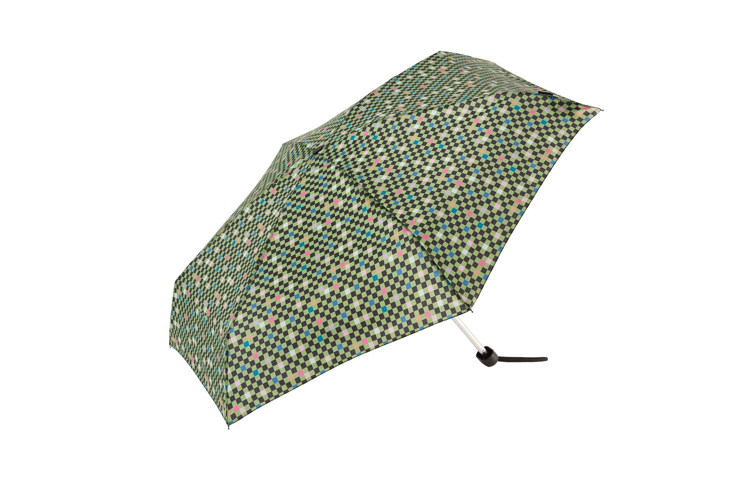 Mkr International – Engroshandel Paraply - Dame – Mini manuel sammenklappelig paraply med taske "Blend"9