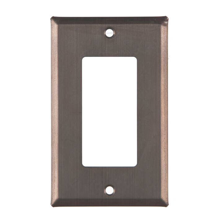 Single Rocker Cover Unpierced for wholesale by Irvin's Tinware