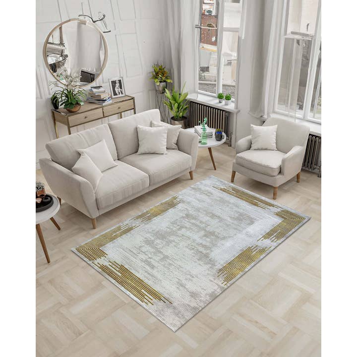 Rug Star USA - Wholesale Vloerkleed - Turks vloerkleed Gamma Premium Collection Goud/Beige 517A