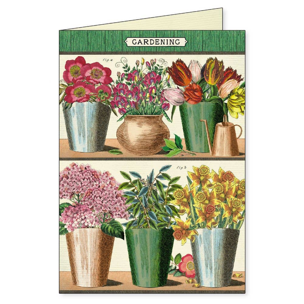 Bobangles - Wholesale Stationery/notecard set - Cavallini Boxed Notecards - Gardening5