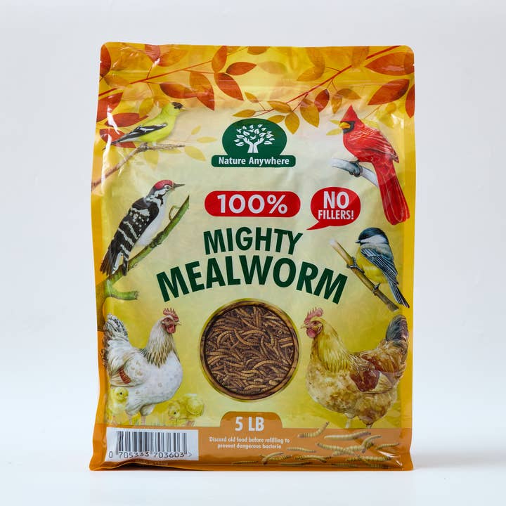 Mighty Mealworm (5 LBs) for wholesale by Nature Anywhere