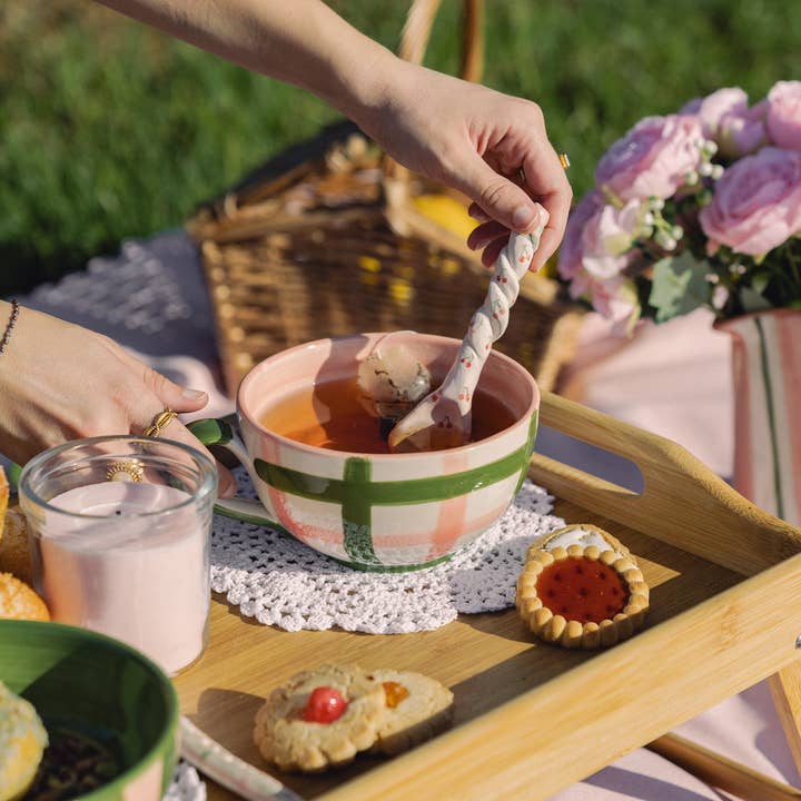 Alfar Tierra Cocida - Wholesale Bowl - Handmade Ceramic Bowl – Hand-Painted Pottery Mug Elizabeth5