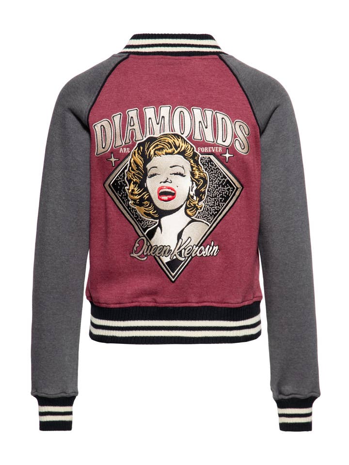 KING KEROSIN - Wholesale Jas - Dames - Diamonds collegejack5