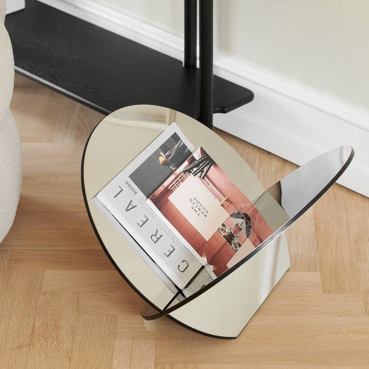 Studio Nordhaven - Wholesale Magazine Rack - Silia Magazine Holder, Stainless Steel5