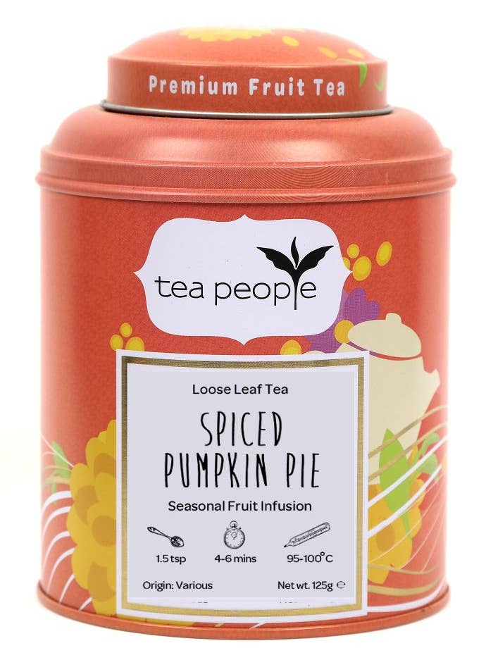 Spiced Pumpkin Pie - 125g Tin Caddy for wholesale by Tea People