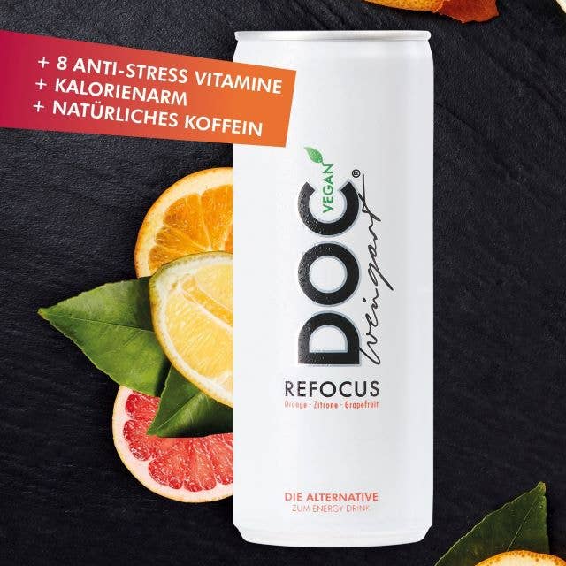 DOC Weingart® REFOCUS (24 x 250 ml) for engroshandel hos Dr. Weingart AG