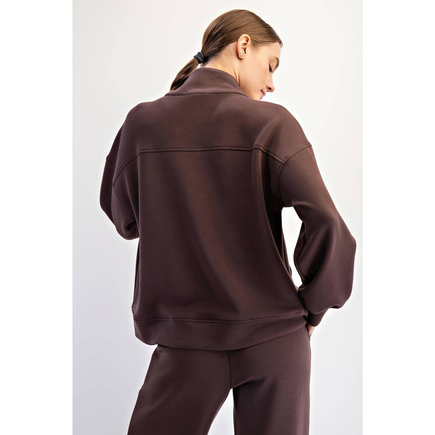 Rae Mode - Wholesale Lounge Top - Women's - MODAL POLY CARDI1