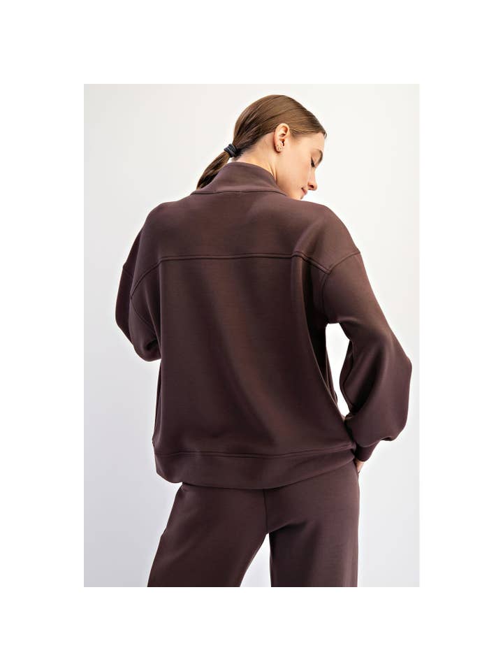 Rae Mode - Wholesale Lounge Top - Women's - MODAL POLY CARDI1