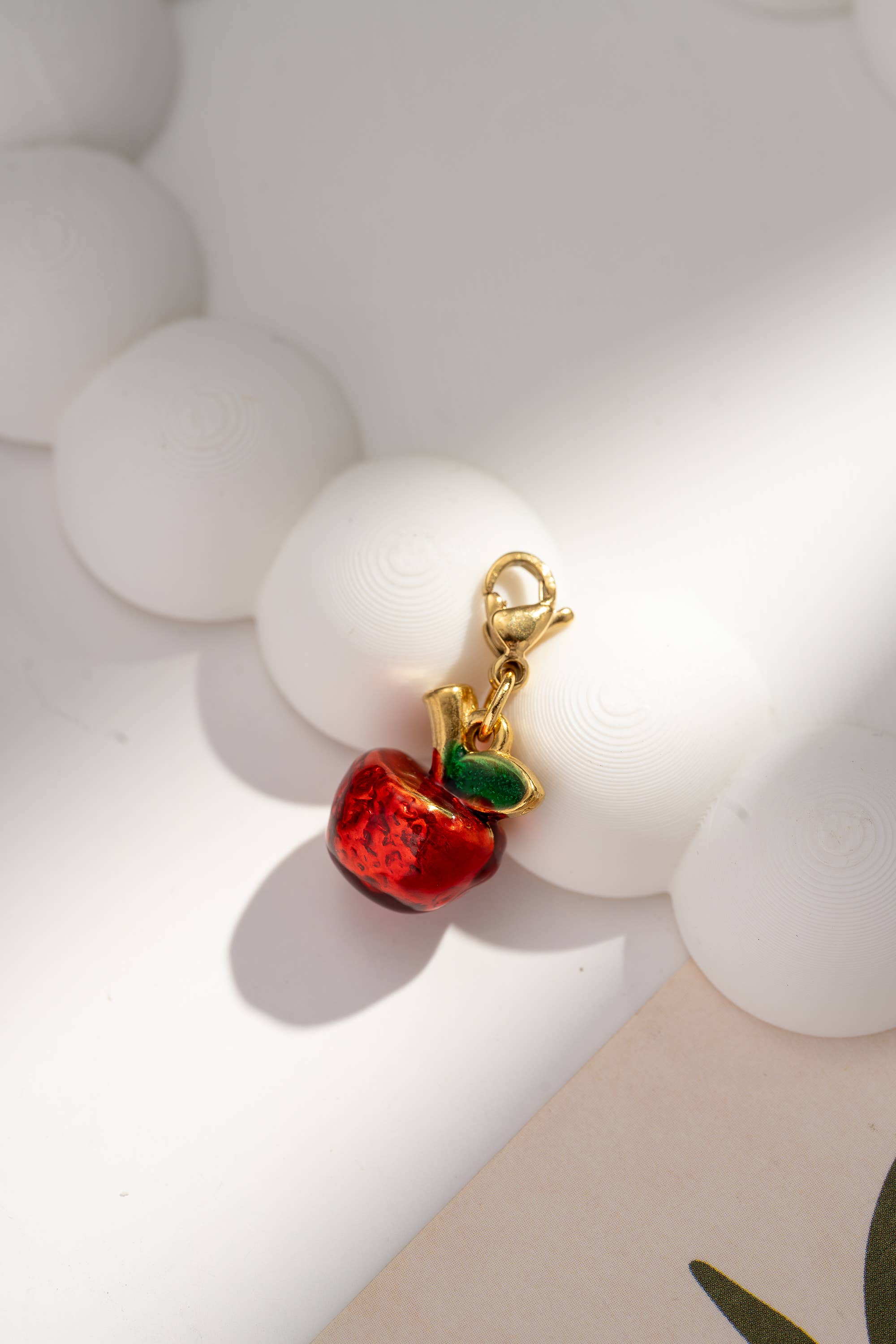 COSMOS - Wholesale Individual Charm/Pendant - Set of 10 colorful fruit flower charms stainless steel10