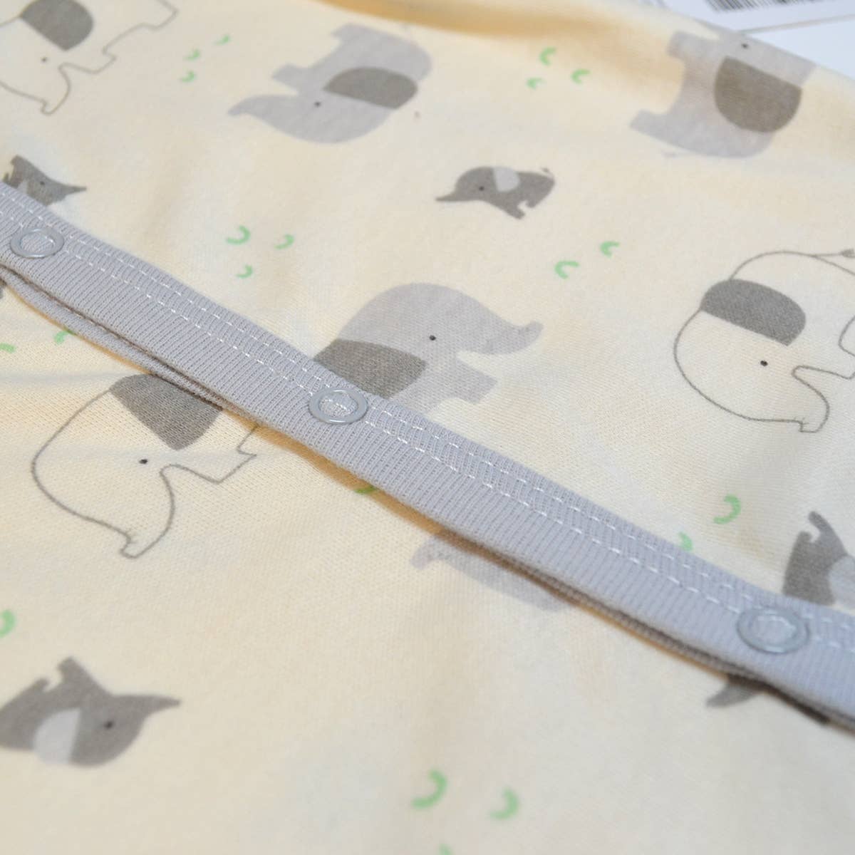 Lollipop Dreams - Wholesale Sleepsuit - Baby - Cute Elephant Pattern Zipper Footie Pajamas Romper3