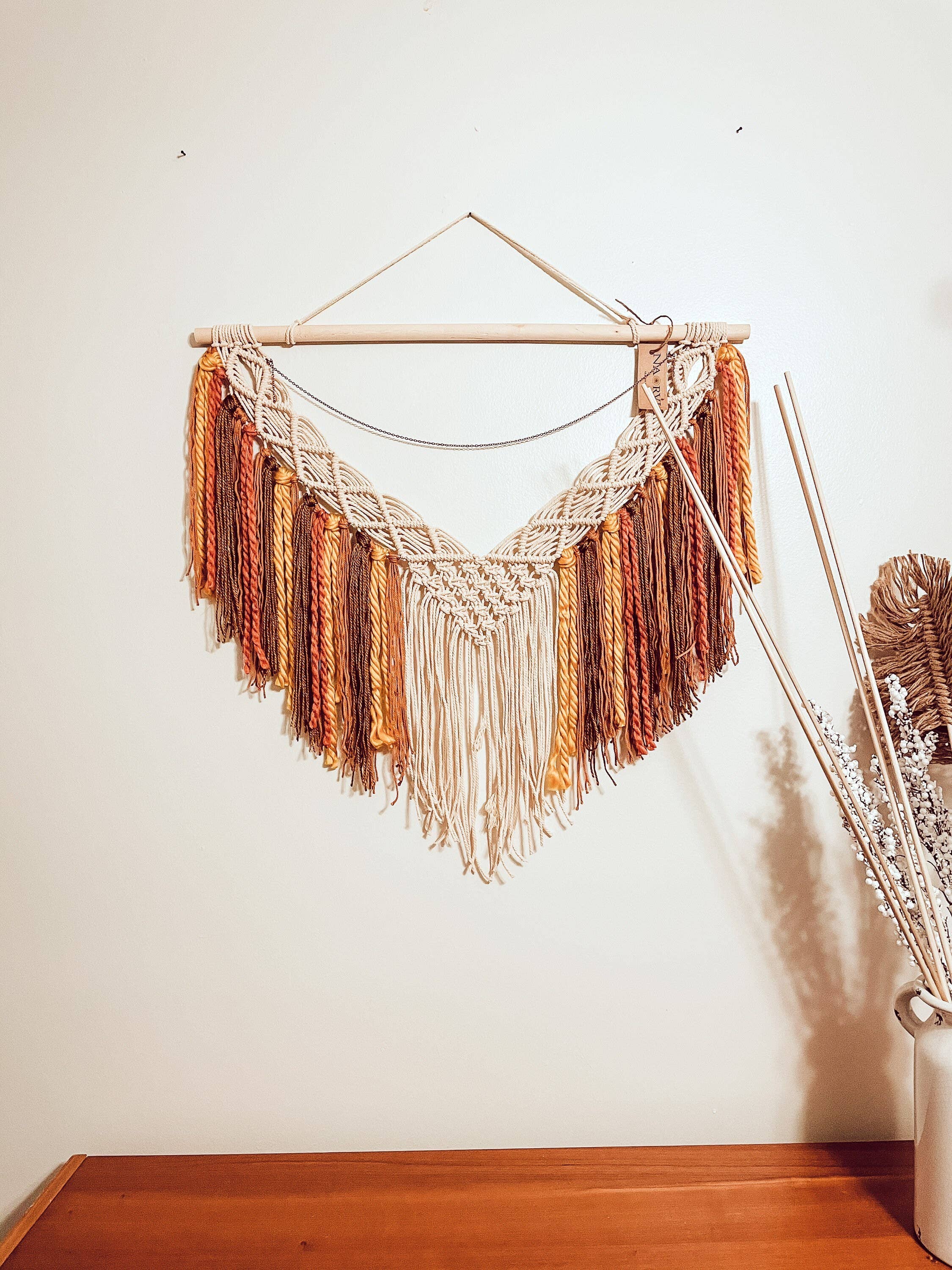 Naorvi Macrame - Wholesale Tapestry/Textile - Luxury Boho Macrame Wall Hanging Large Colorful Mural