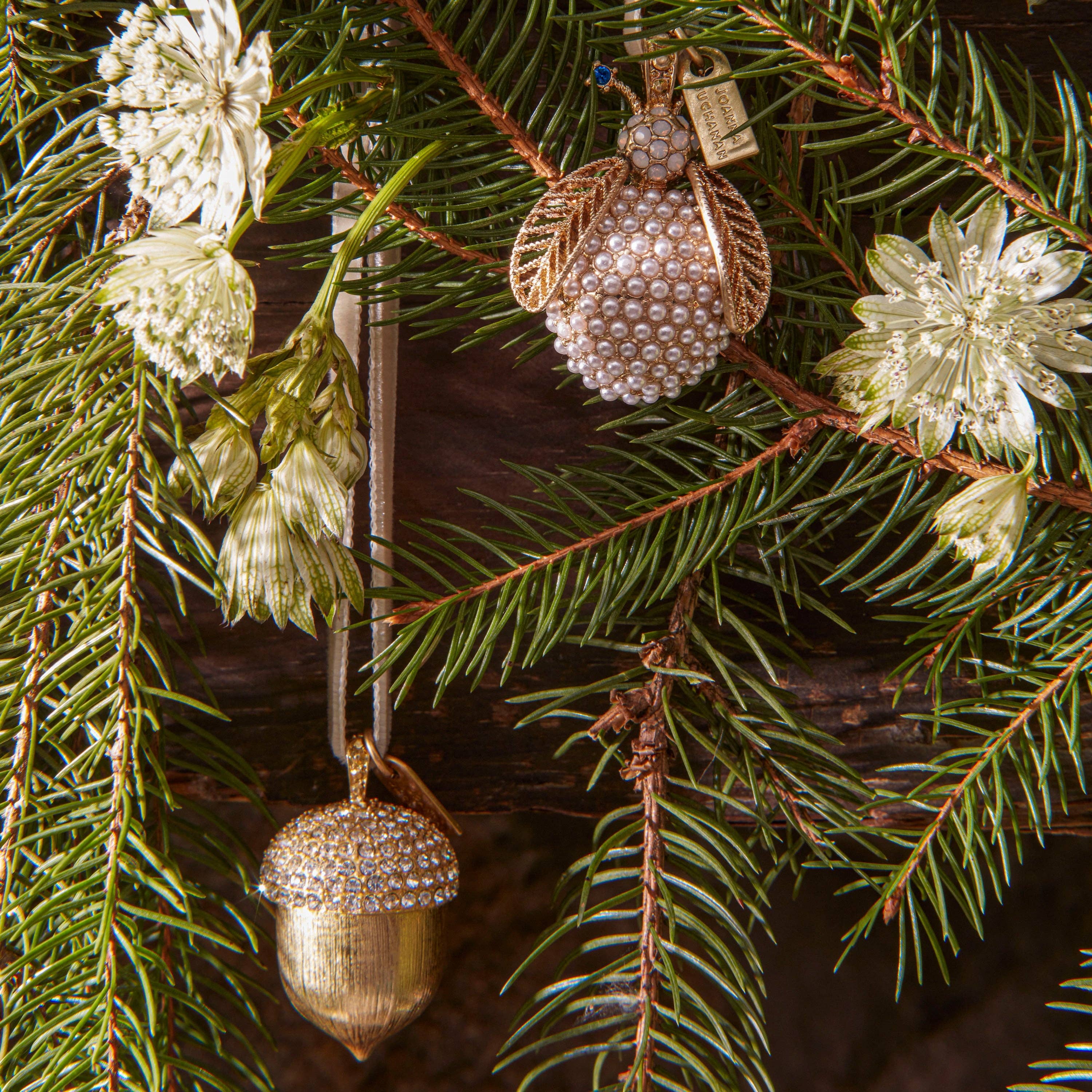 Joanna Buchanan - Wholesale Ornament - Pearl bug hanging ornament2