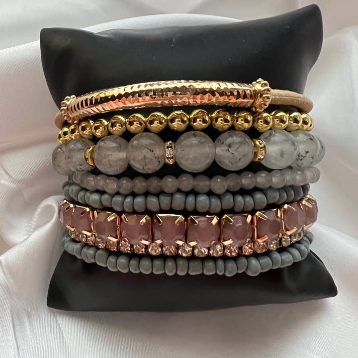 Mix Beads Bracelet Set for wholesale by Jewels of Shade