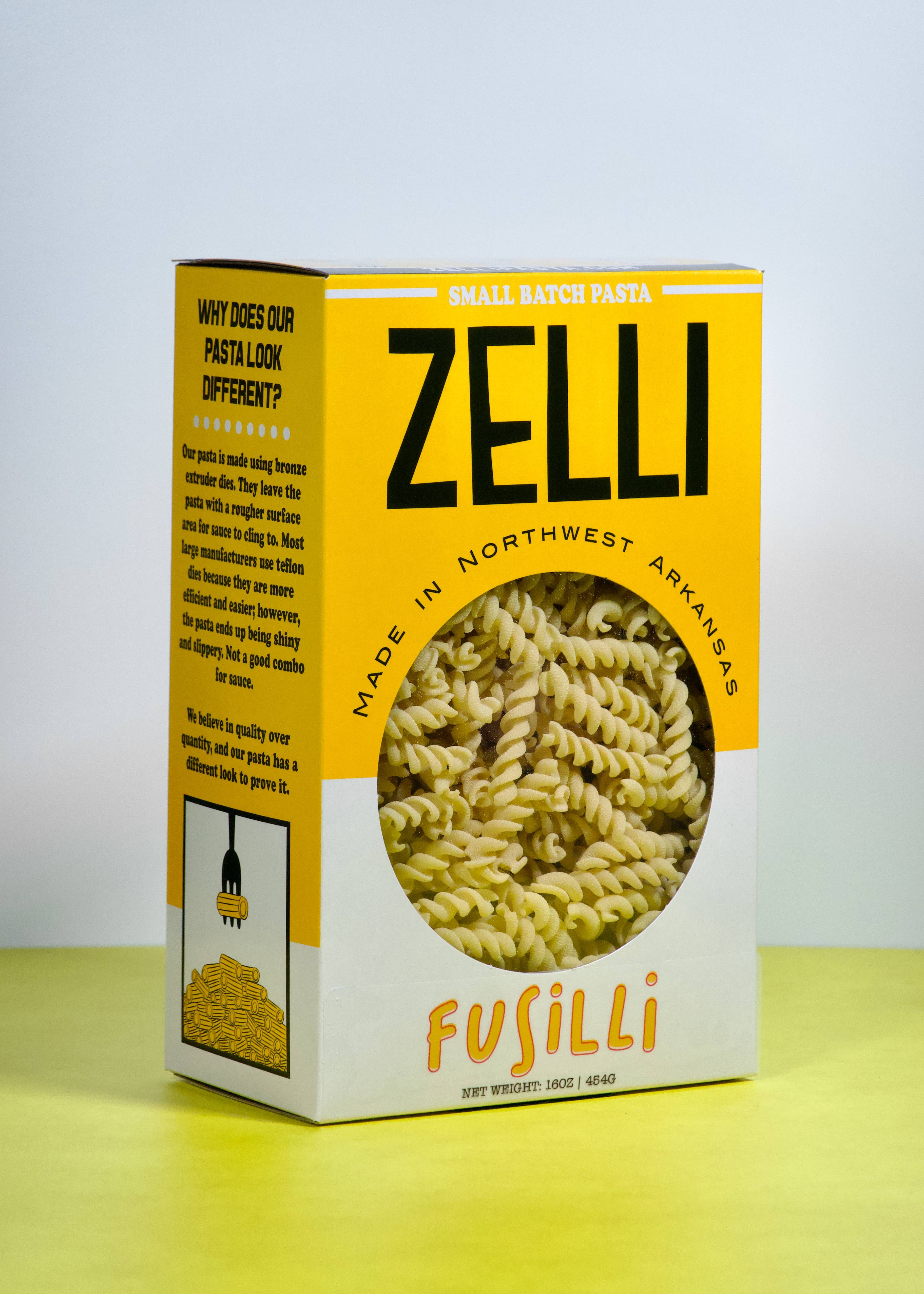 Zelli Pasta - Wholesale Pasta - Fusilli1