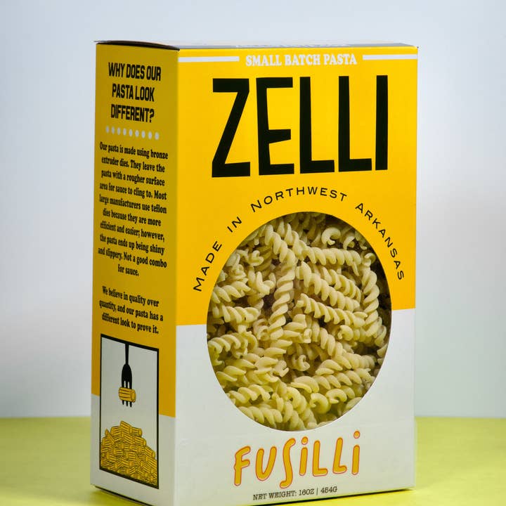 Zelli Pasta - Wholesale Pasta - Fusilli1