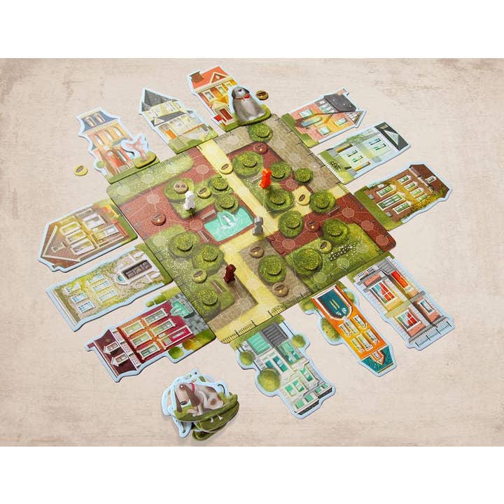 Immenz – Großhandel Brettspiele – Marbushka - Hunde und Häuser - Brettspiel 5+