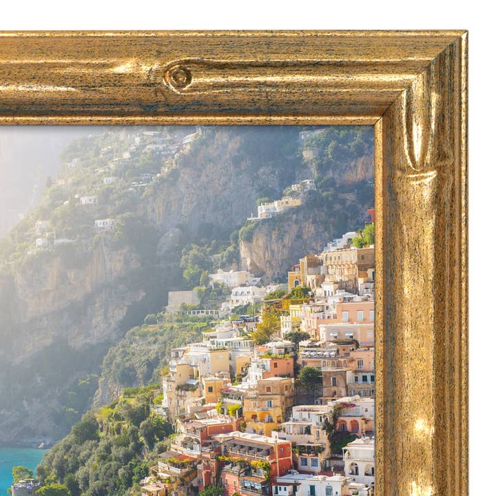 Americanflat Gold Bamboo Frame with Faux Bamboo Design for wholesale on Faire21