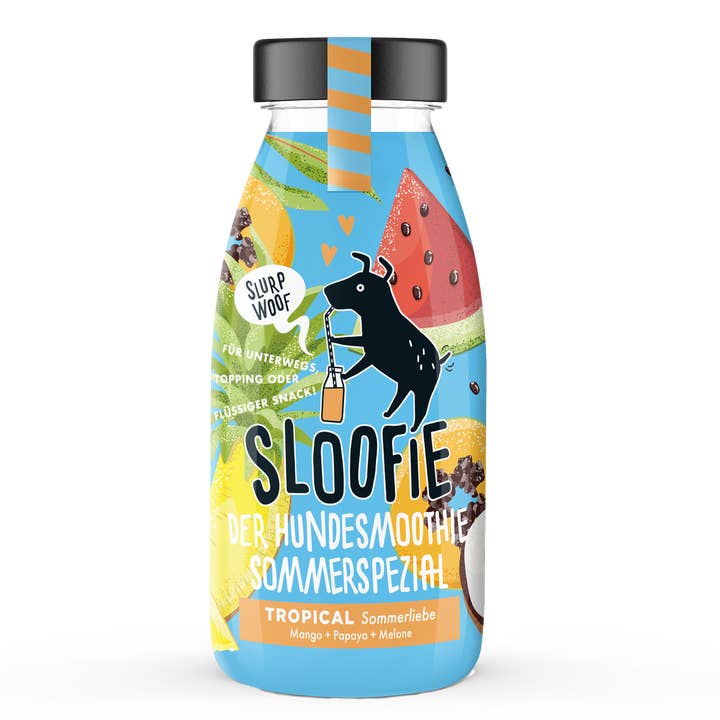 Tropical summer edition for wholesale by Sloofie-der Hundesmoothie