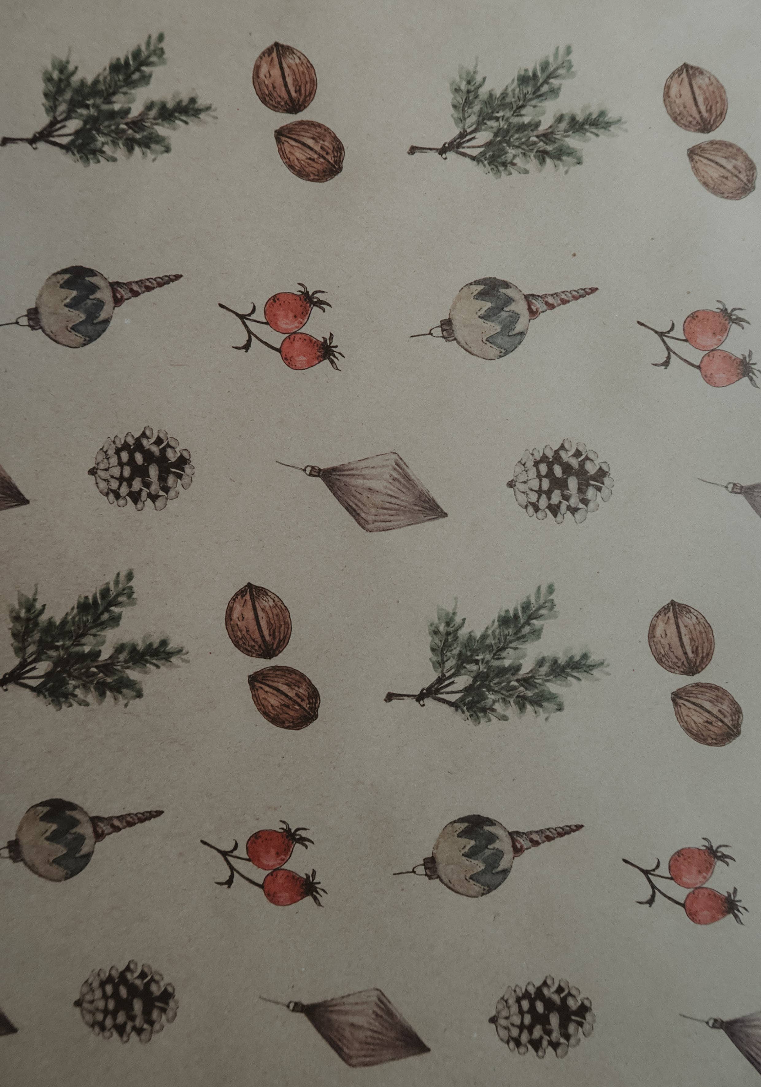 MyDesignPictures - Wholesale Flat Wrap - Christmas decors kraft Gift Paper3