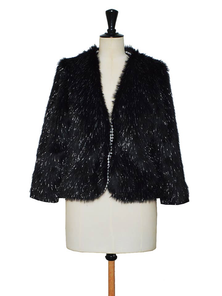 ELLI WHITE - Wholesale Fur/Faux Fur Coat - Women's - Pearl fur coat10