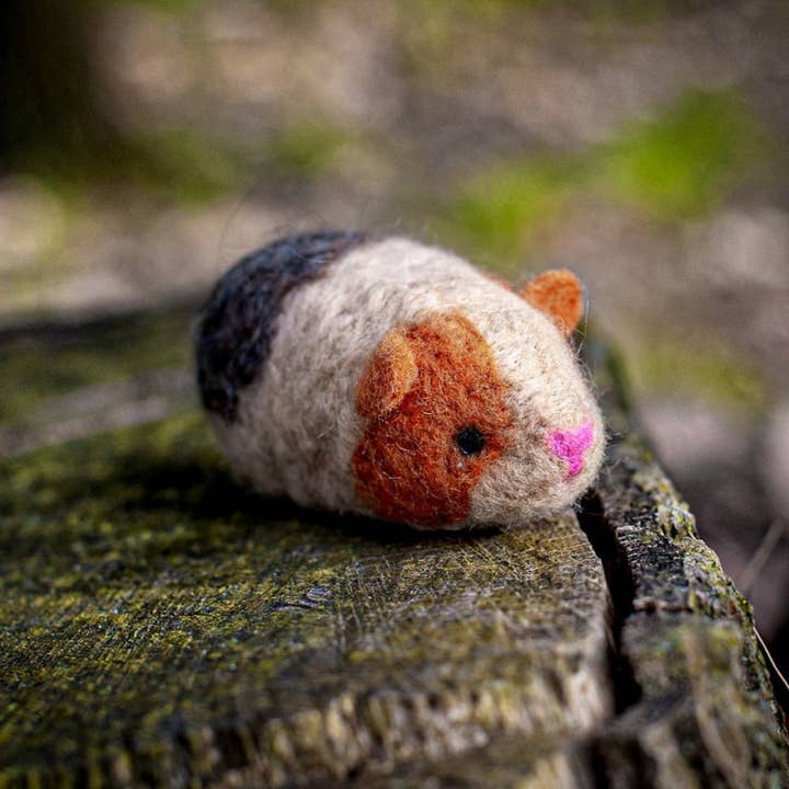 Benzie Design - Wholesale Craft Sewing Kit - Guinea Pigs, Needle Felting Kit