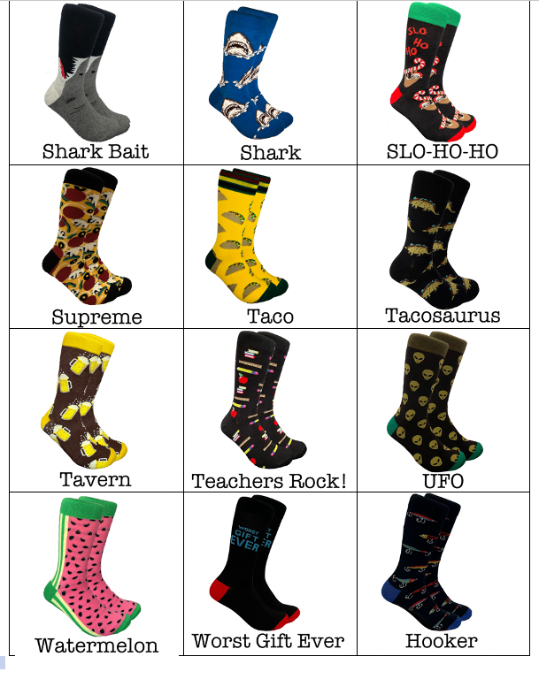 Threaded Pear - Wholesale Socks - Men's - cRAZY sockS | 71 Styles5