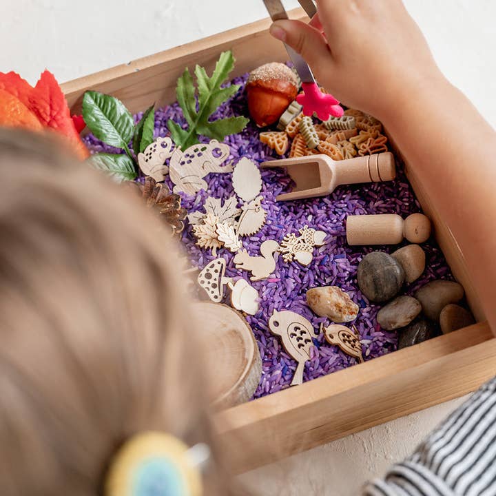 monkey bandit kids - Vente Kit de bricolage – enfant - Kit sensoriel facile Forêt & Nature - sac à vider et jouer1