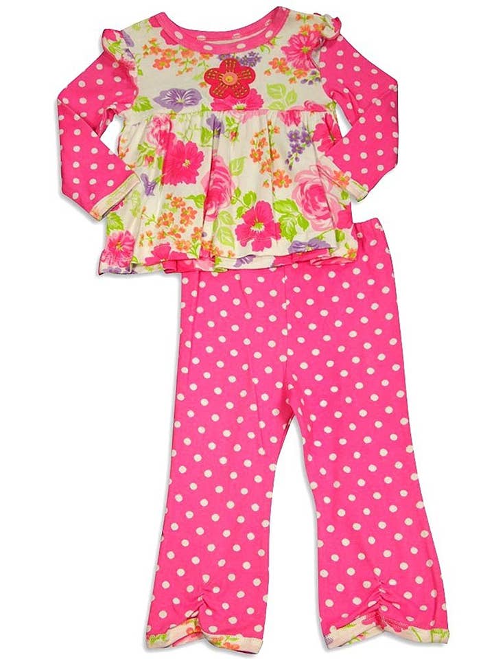 ROSA Baby Lulu - Baby Flickor Långärmad Jill Byxa Set för wholesale på Faire0