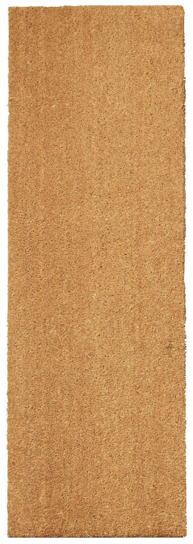 Esselle Limited – wholesale Door mat – Astley Plain RectangleNatural Non-Slip PVC Backing2
