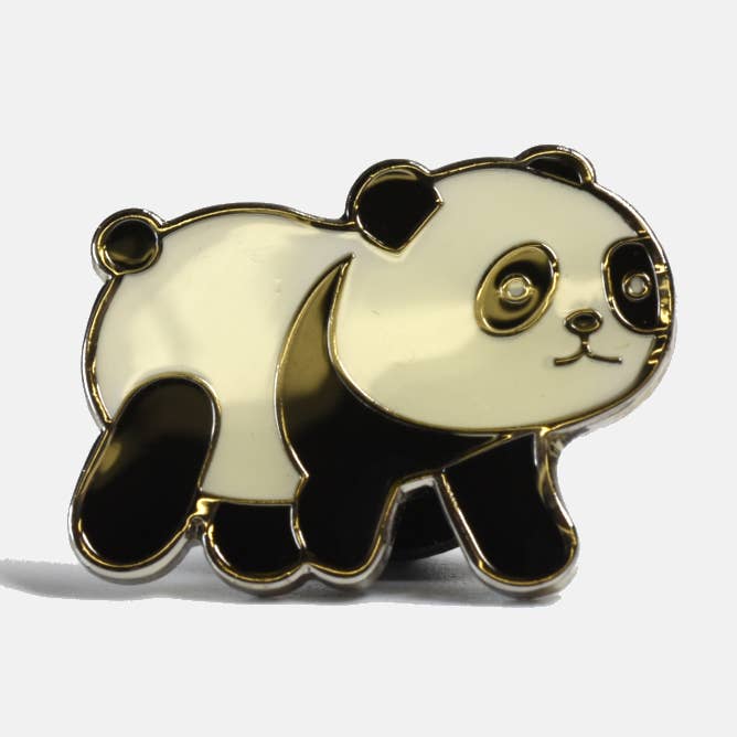 Curated Basics - Wholesale Lapel Pin/Button - Panda Pin