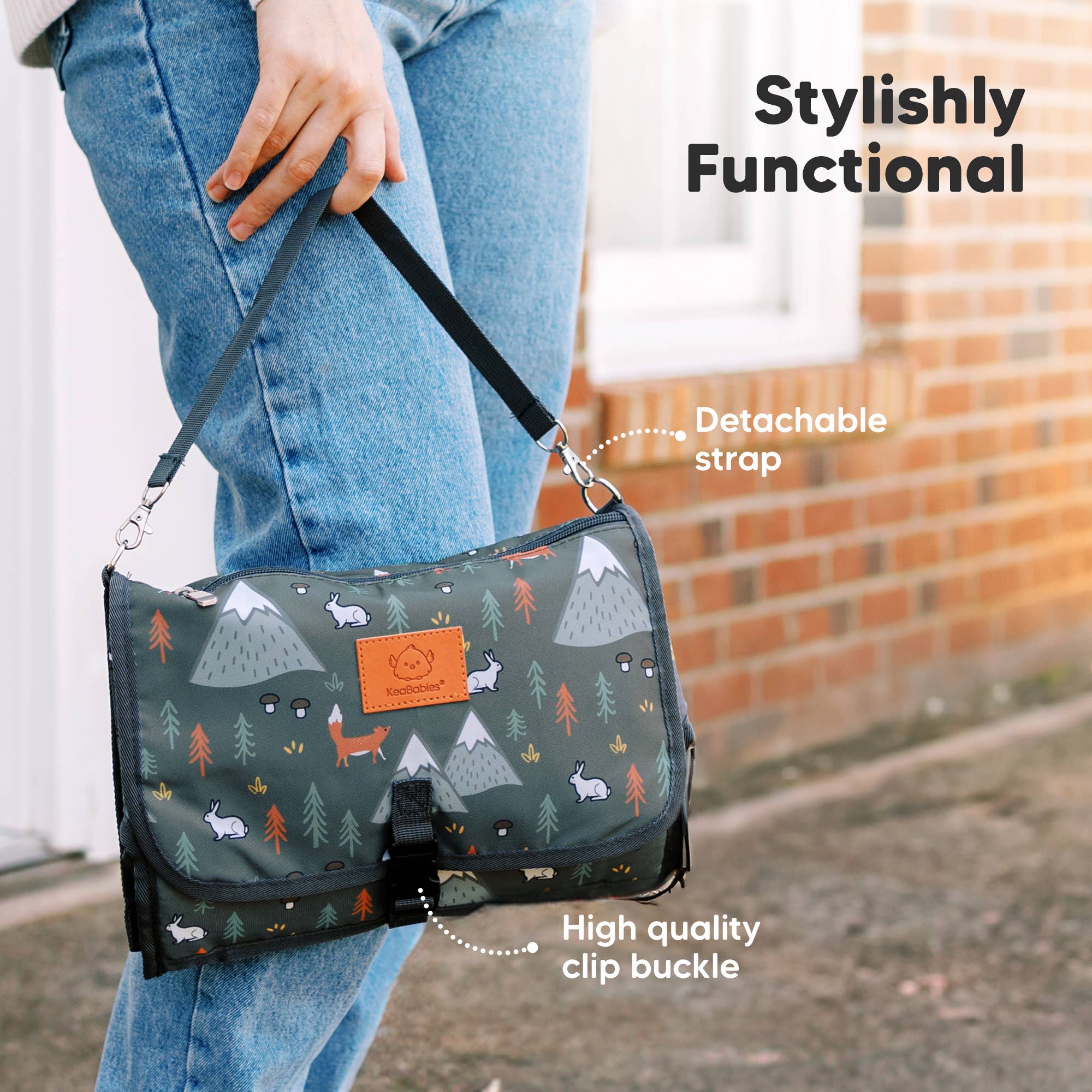 Woods Ezee Portable Diaper Changing Pad, Foldable Changing Mat for wholesale on Faire7