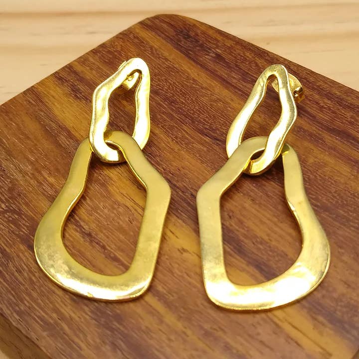 Organic Hoop Earrings for wholesale by Dekko Trading