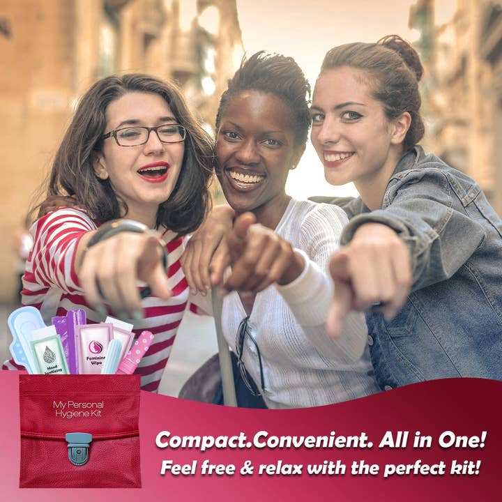 Kit U Safe - Wholesale Feminine/Menstrual Support Drops - 50-Pack Feminine Hygiene Kits – Reliable, Ready, and Easy to Share