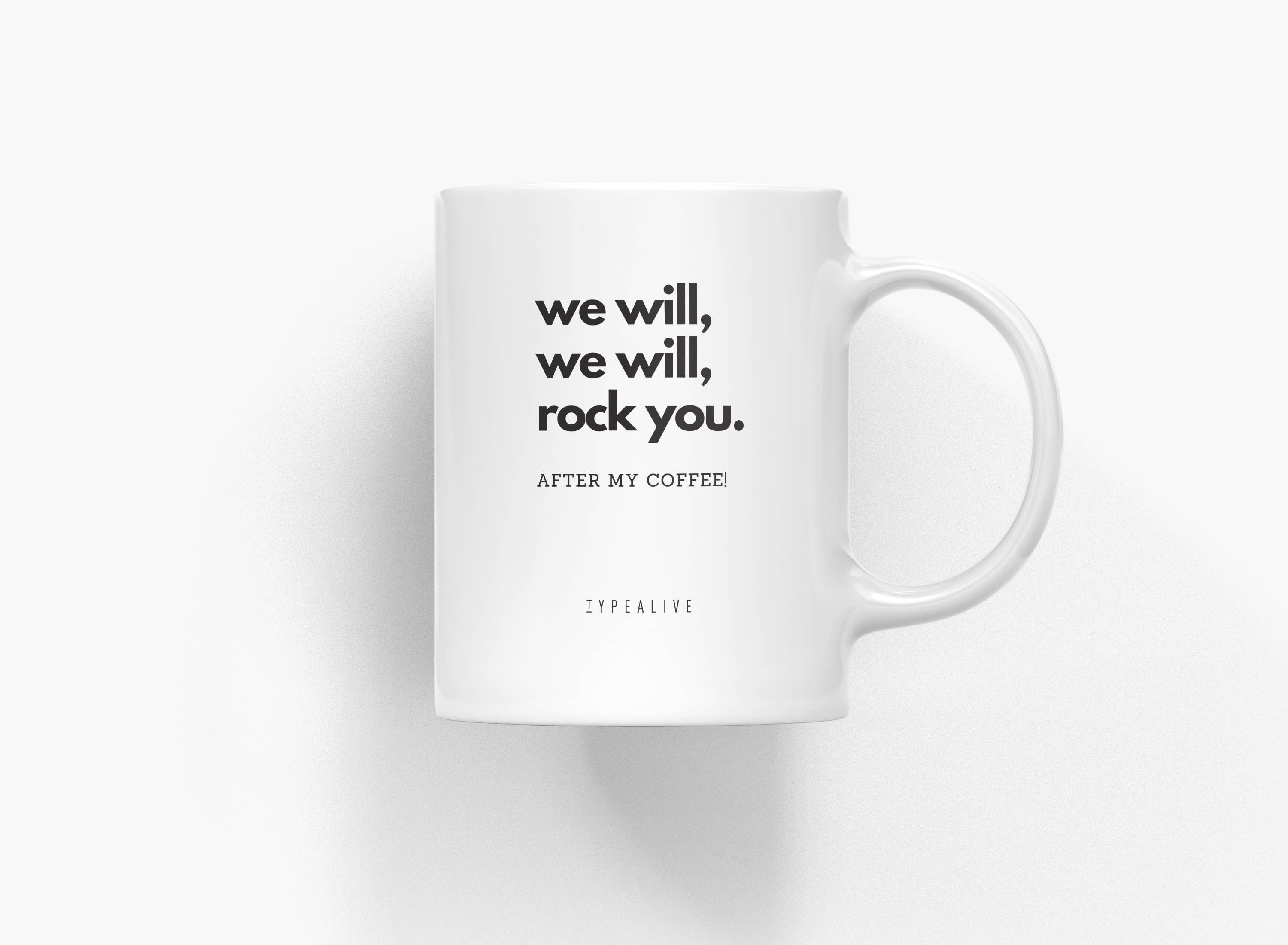 typealive – wholesale Kaffekoppar – Keramikkopp / Rock You2