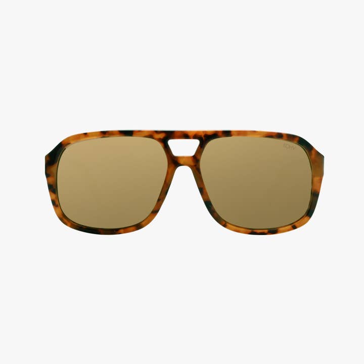 SUMMIT AMBER BRONZE Polarized Trendy Aviator Sunglasses for wholesale on Faire