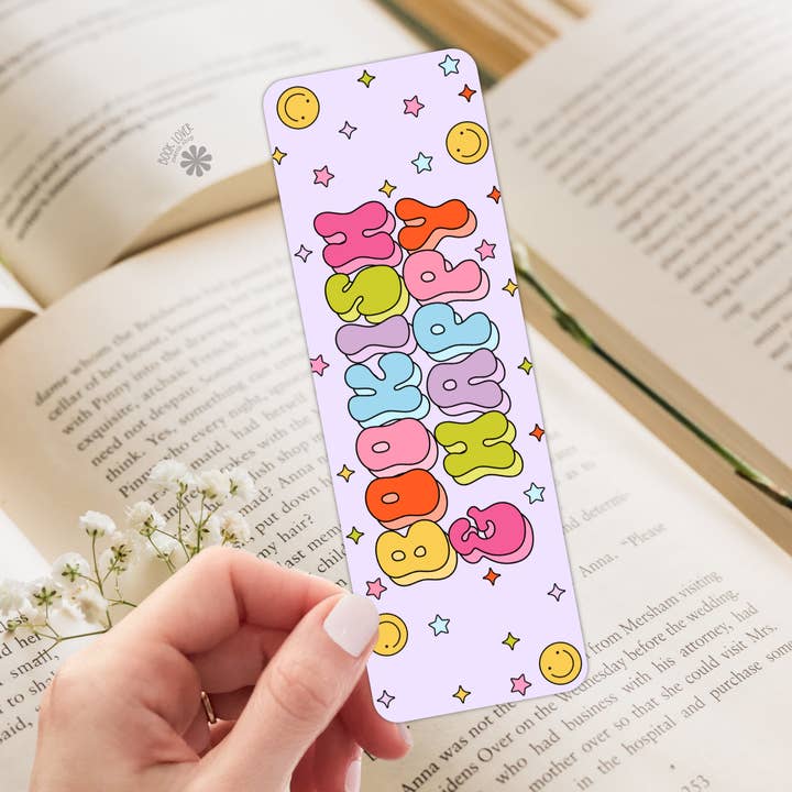 Segnalibro Bookish & Happy / Segnalibro Bookish / Amante dei Libri per la vendita all'ingrosso da parte di Book Lover Merch Shop